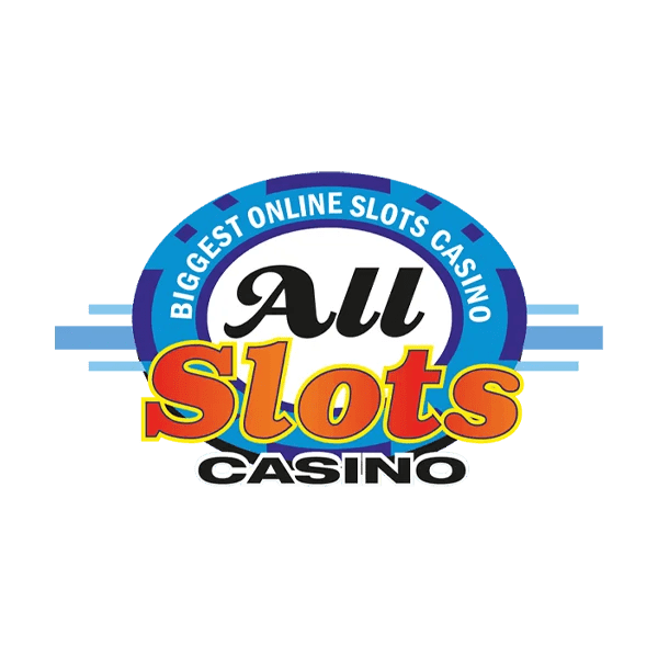 All Slots Casino logo showcasing a dynamic design that represents thrilling gaming experiences and endless entertainment.