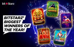 The Top 10 Biggest Slot Wins of 2024 at BitStarz