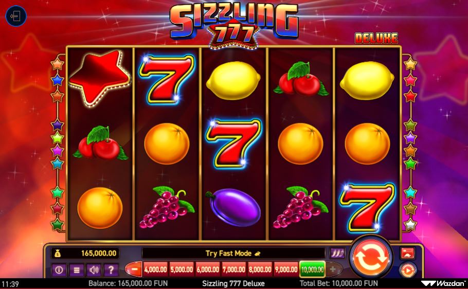 Sizzling 777 Deluxe